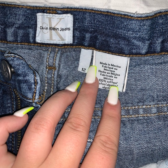 Calvin Klein Jean Cutoffs - Picture 5 of 5